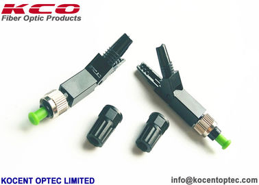 SM Monomode Fiber Optic Fast Connector FC UPC APC FTTH Quick Field RoHS Approval