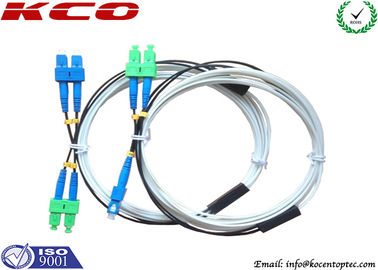 FTTH Drop Cable Fiber Optic Patch Cord SC / UPC-SC / APC Single Mode Duplex Sm Dx Patch Cord