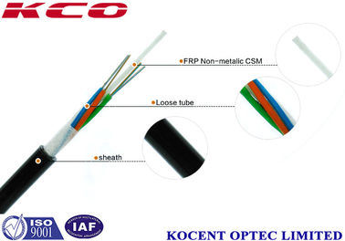 G657A1 Direct Burial Non Metallic Optical Fiber Cable GYFTY Cable for Outdoor FTTH Networks