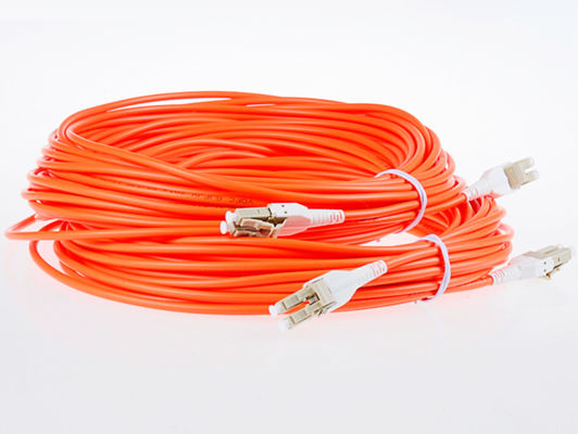 MM Multimode Fiber Optic Patch Cord with Low Insertion Loss (<0.3dB) and 100% Tested for Reliable Data Transmission