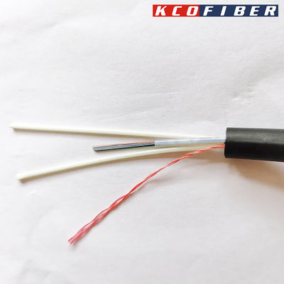 FTTH Mini ADSS Span 80m SM 8fo 12fo 24fo ASU Optic Fiber Cable For Telecom