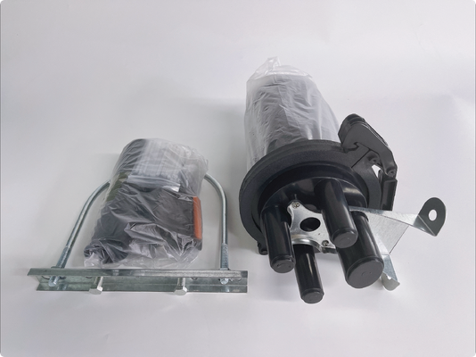Vertical Dome Type 12fo 24fo 48fo Mini Size Fiber Optic Joint Closure Box ABS Material For Duct Under-ground