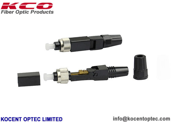 FC UPC Singlemode FTTH Fiber Optic Fast Connector Quick Assembly Connector for Field Installable Applications