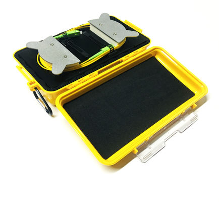 500m Length Single Mode G657A2 OTDR Launch Cable Box with SC/UPC Connector for Precise Fiber Optic Testing