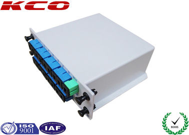 FTTH GPON 1:16 Fiber Optic Splitter 1X16 Single Mode Cable LGX Cassette