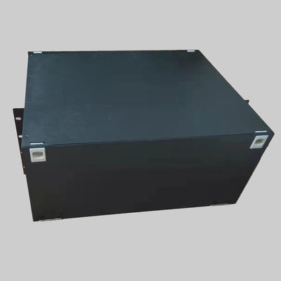 4U Drawer Type 96 Ports Rack Mount Fiber Optic Termination Box with 485*300*4U Dimensions
