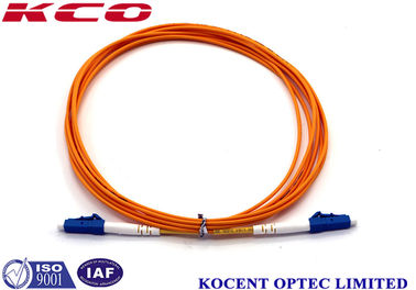 2.0m 2.0mm Multimode Fiber Optic Patch Cord with 62.5/125 Core for High Density Connectivity
