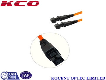 OM1 Orange MT-RJ/UPC Fiber Optic Patch Cord with 3.0mm Diameter and 62.5/125 Core for High Density Data Centers
