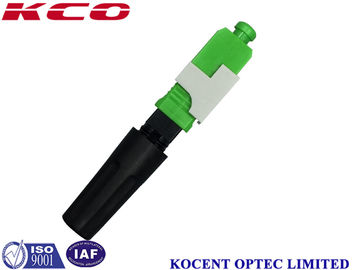 Πράσινο προϊόν FTTH Solution Fiber Optic Fast Connector SC APC 55mm 60mm