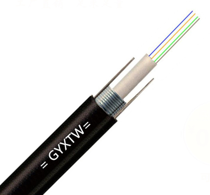 Πολυτρόπος OM2 50/125 2 4 6 8 12 πυρήνες GYXTW 7.0mm Κεντρικό χαλαρό σωλήνα εξωτερικό καλώδιο οπτικών ινών