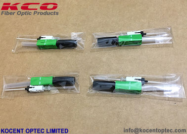 0.9mm SC/APC Fiber Optic Fast Connector with 0.2dB Insertion Loss and 50mm Length for Field Assembly