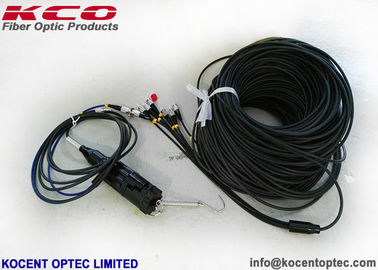 Outdoor Military Grade IP65 Fiber Optic Patch Cord Tactical Fiber Connector for Harsh Environments