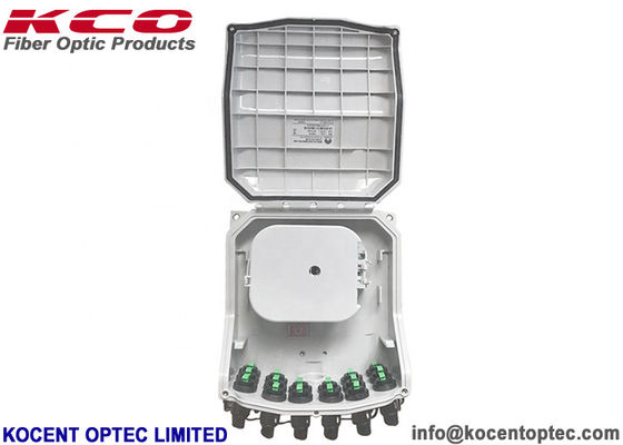 16 Port Fiber Optic Termination Box with 1x16 PLC Splitter Capacity and Huawei Mini SC Connector for FTTx Networks