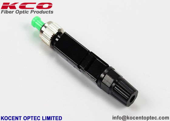 RoHS Compliant FC/APC Single Mode Fiber Optic Fast Connector for FTTH Quick Assembly Field Installable Fiber Optic Connector